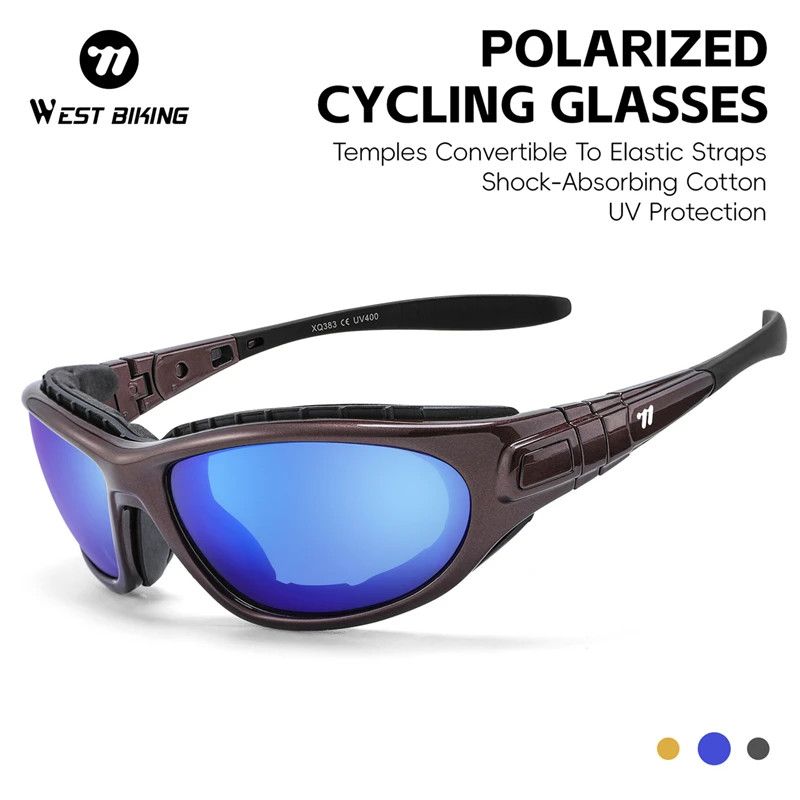 

Солнцезащитные очки WEST BIKING с поляризацией, защитой UV400, унисекс, для активного отдыха, с регулируемыми дужками, для ежедневного использования и вождения
