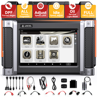 ANCEL HD8000 OBD2 Diesel Heavy Duty Truck Scanner ECU Oil DPF 30+ Reset All System Trucks Diagnostic Tools for Cummins/Detroit