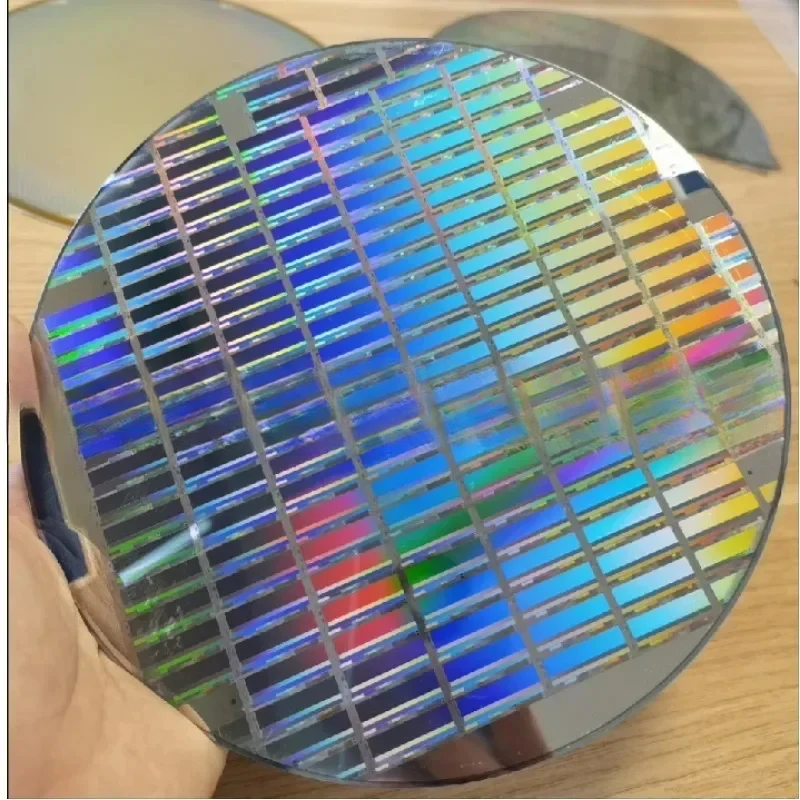 Semiconductor 12 Inch CPU Wafer Silicon Science Technology Pendulum Piece Birthday PhotoetchingChip