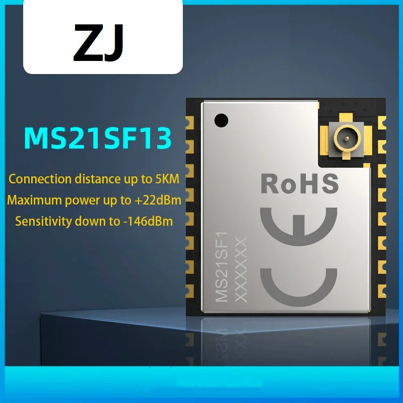 

New LoRa Module MS21SF13 Low Power 5KM Ultra Long Distance Small Size Spread Spectrum lora Transceiver Module