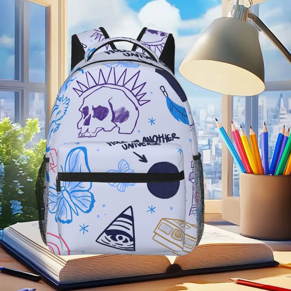 Life Is Strange Game Backpack Student Boys Girls BookBag Kids School Bag Computer Shoulder Bags for Men Women