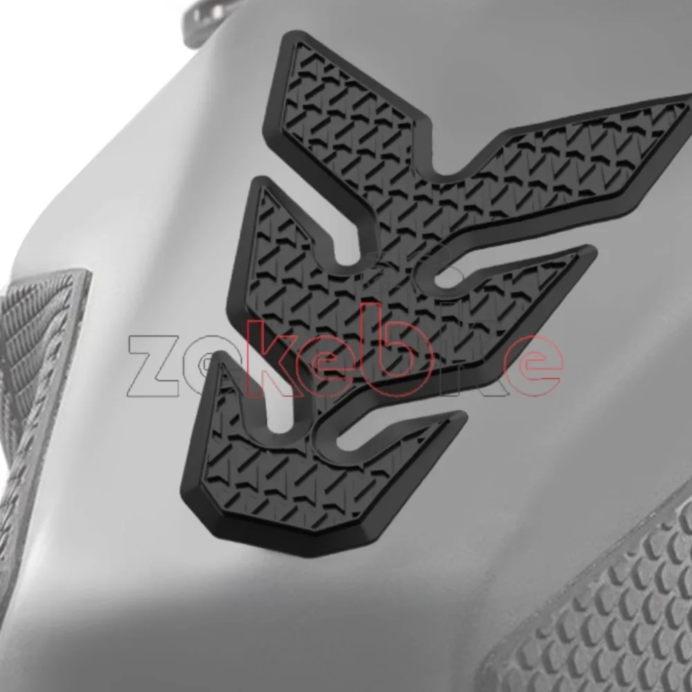 For Yamaha Tenere 700 World Raid Standard Edition 2022 Motorcycle Non-slip Side Fuel Tank Stickers Waterproof Pad Rubber Sticker