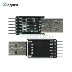 USB to TTL Serial Port Module CH340N CH340 Chip Integrated 5V to 3.3V Converter Adapter FS-USB-UTTL