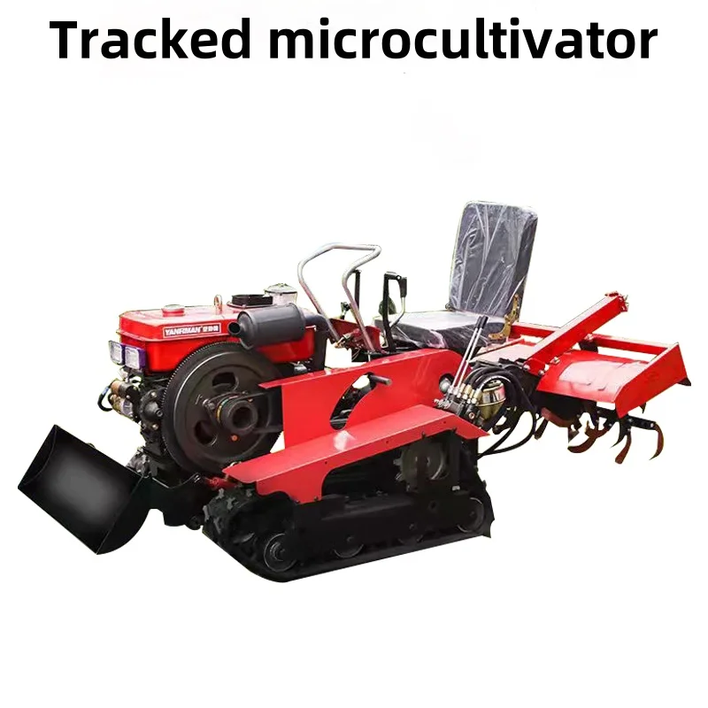 Racked MicrocultivatorCompact and Portable Cultivator for Garden Use