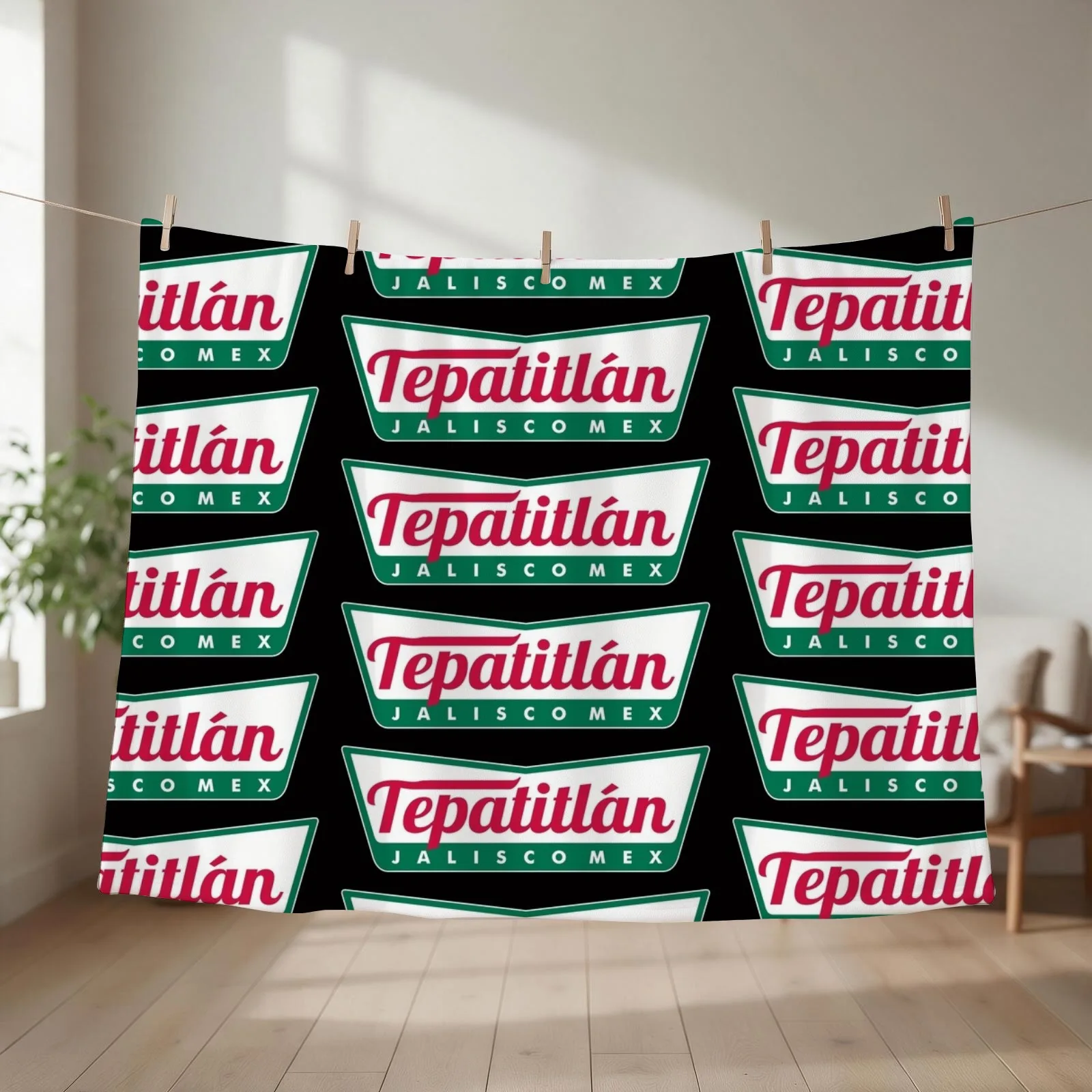 Tepatitlan Jalisco Mexico Throw Blanket couch cozy soft plush fuzzy picnic outdoor blanket