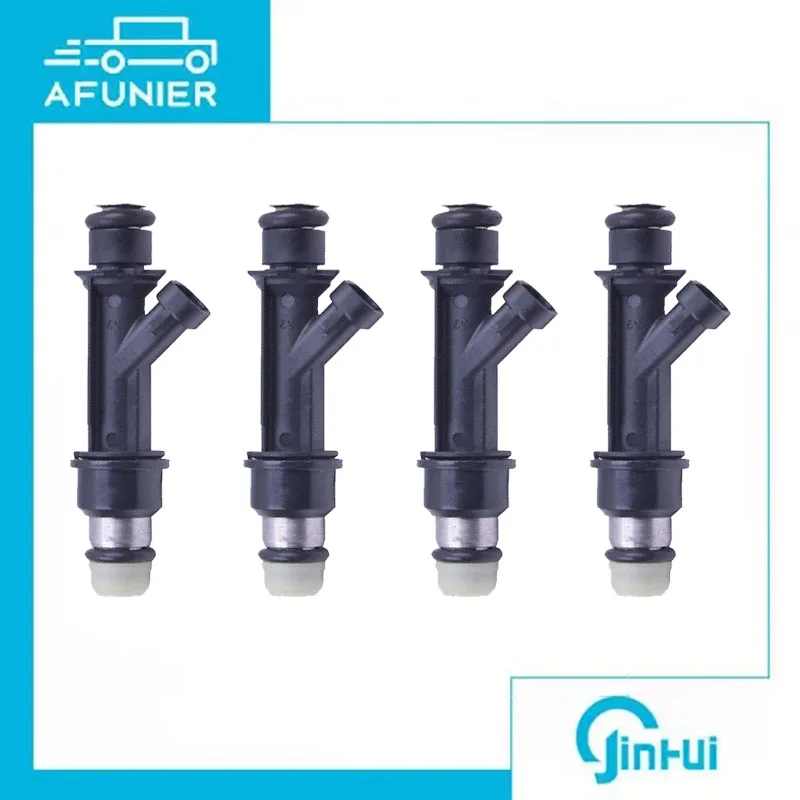 Boquilla de inyector de combustible de 4 Uds para Chevrolet Cavalier BI-Fuel Ohv 2.2L L4 2000 Pontiac Sunfire OE No. :25319306,17113674