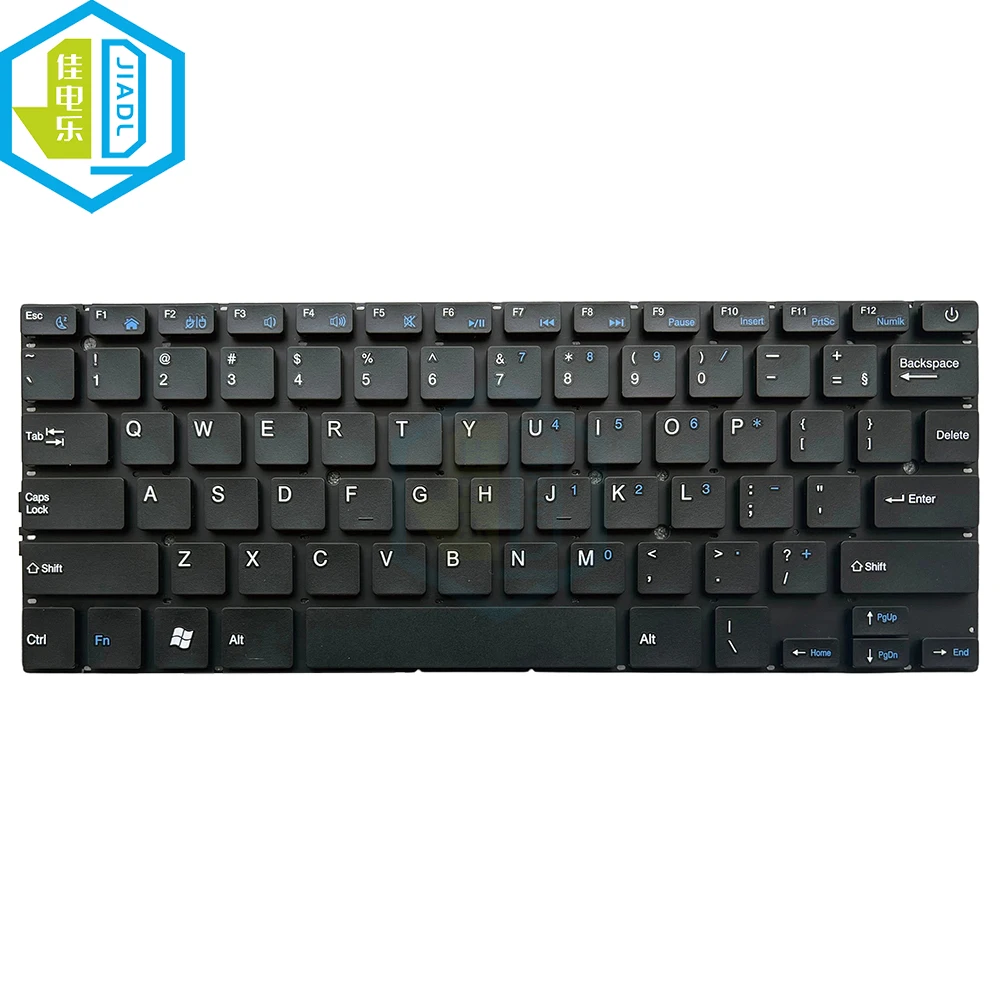 US English Laptop Keyboard for DX 277-24-9 Without Frame No Backlight Laptop Replacement Keyboard