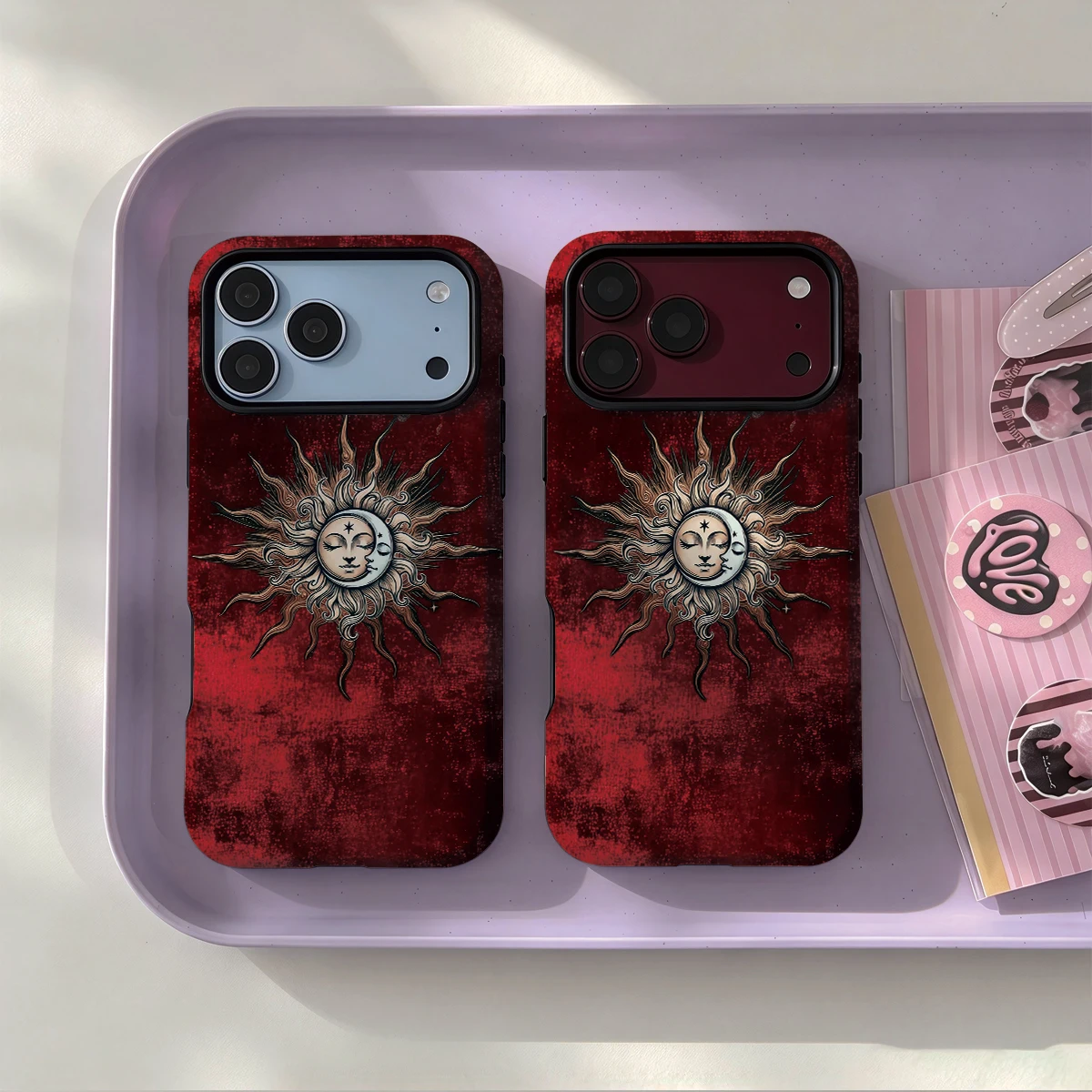 Sun Moon Soul IPhone18 Must-Haves Phone Case For IPhone 18 17 16 15 14 13 12 Pro Max Plus Double-layer Magsafe Cover