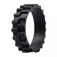 STER-6PCS Wheel Tires For Xiaomi Mijia 1C/2C/3C S5 Series/T6/T7 Robot Vacuum Cleaner Wheels Anti-Slip Replacement Parts