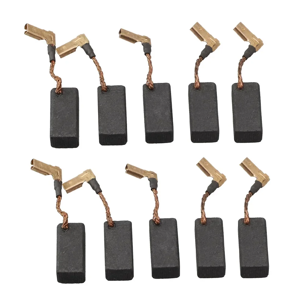 Imagem -02 - Escova de Carbono para Ferramentas Elétricas do Motor Peça de Reposição Acessórios Rebarbadora Broca N097696 Dwe4120 Dwe4011 10 Pcs