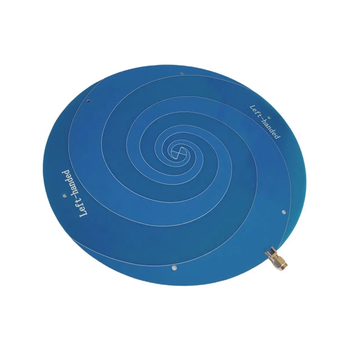 UWB Super Antenna RFID 0.3-10G Ultra-Wideband Circularly Polarized Equiangular Helical Antenna Left Circular Female