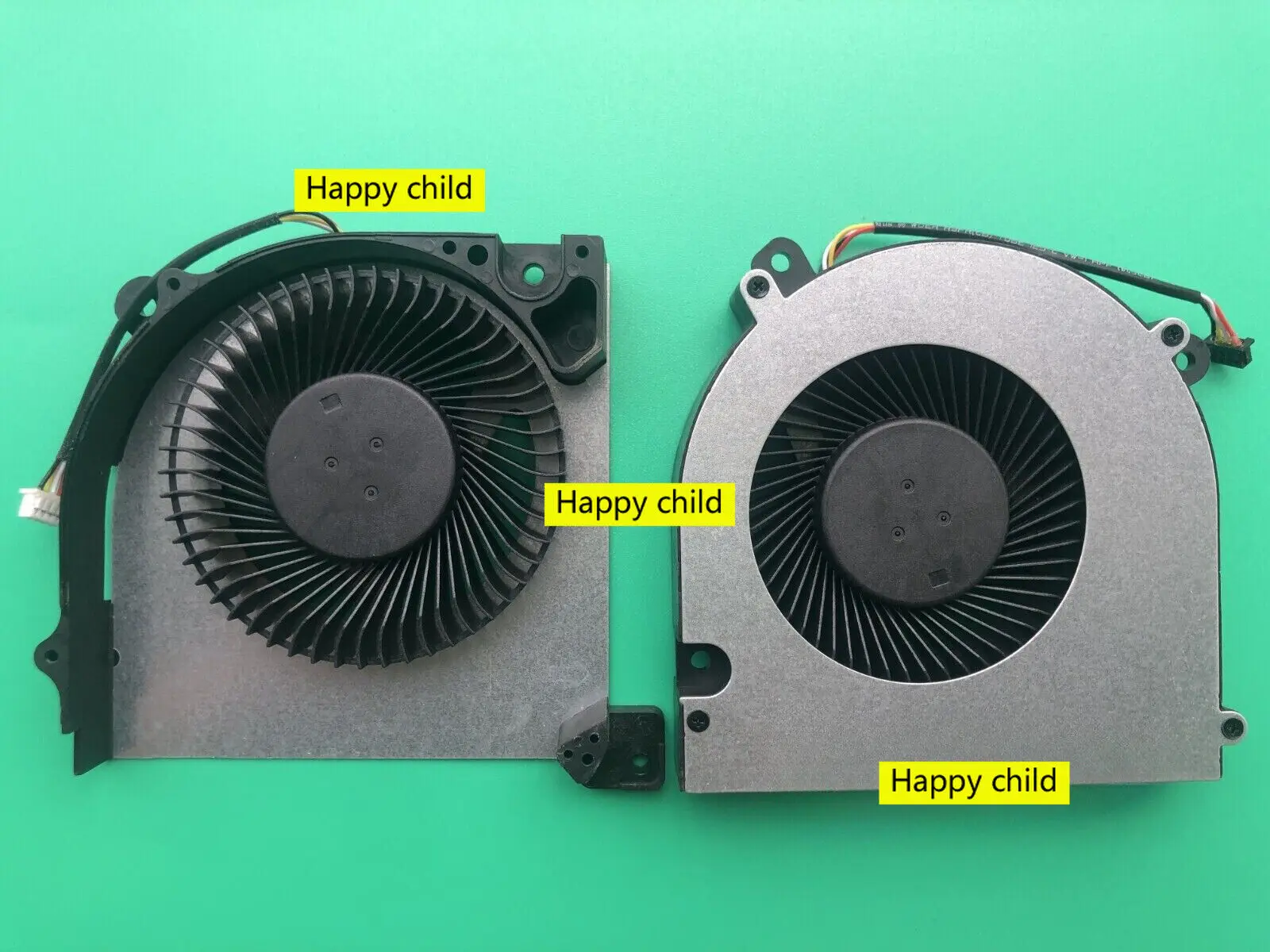 Original for CLEVO NH55AC CPU+GPU COOLING FAN R+L