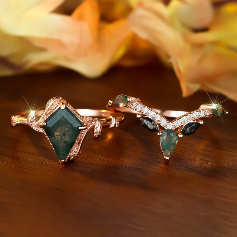 nuovo-set-di-anelli-con-diamanti-a-forma-di-erba-acquatica-non-sbiadenti-2026-gioielli-da-sposa-retro-di-lusso-leggero-alla-moda