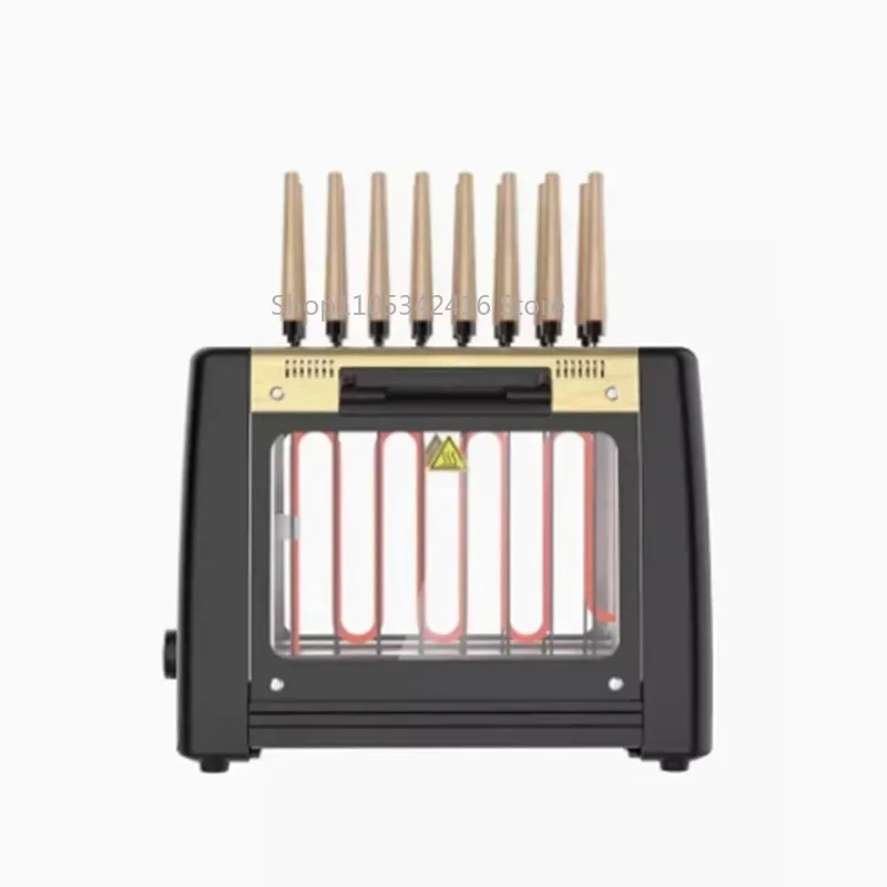 Automatic Rotating Kebab Grill, Household Electric Smokeless BBQ Oven for Indoor Kitchen Party Cooking