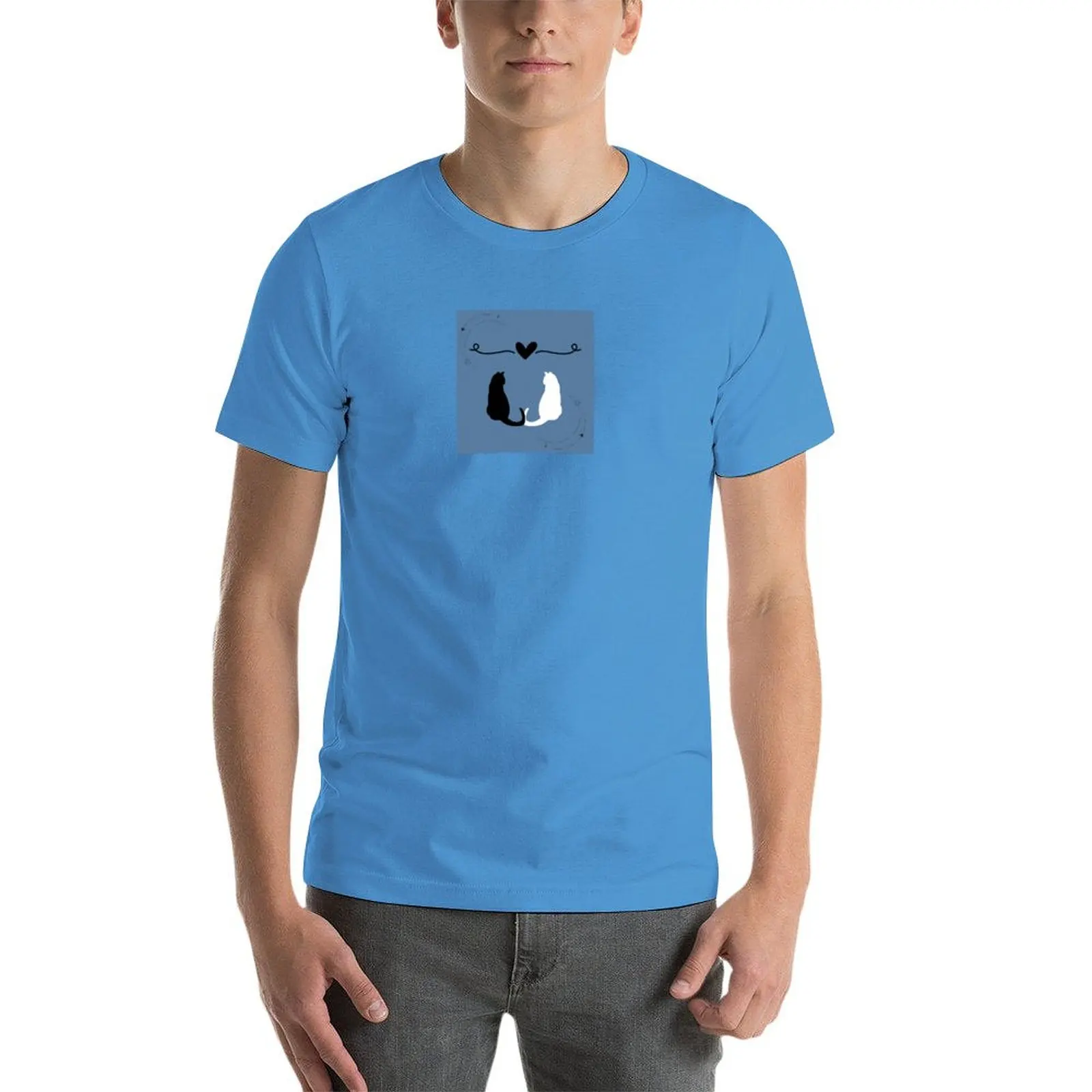 New Cats affection. T-Shirt quick drying shirt hippie clothes big and tall t shirts for men