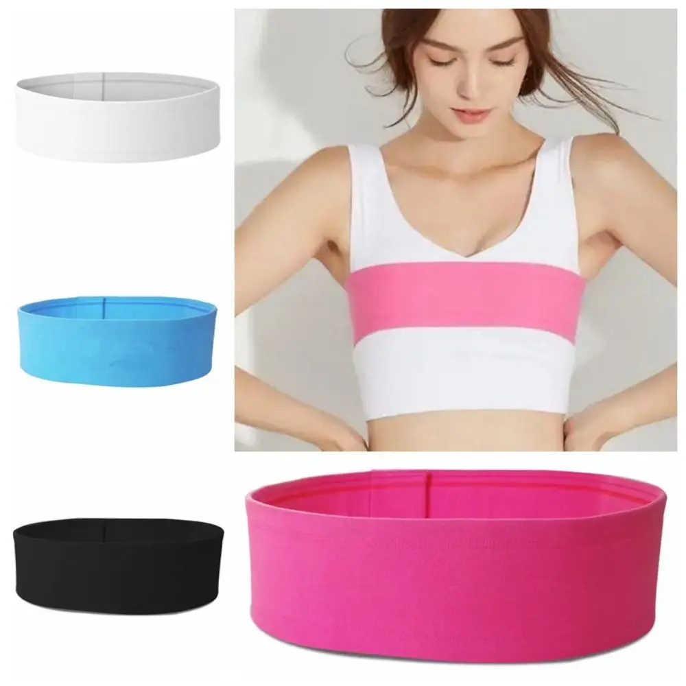

Running Anti Bounce Breast Support Band Adjustable Compression Chest Wrap Belt No-Bounce Elastic Sport Bras Strap Jumping Rope