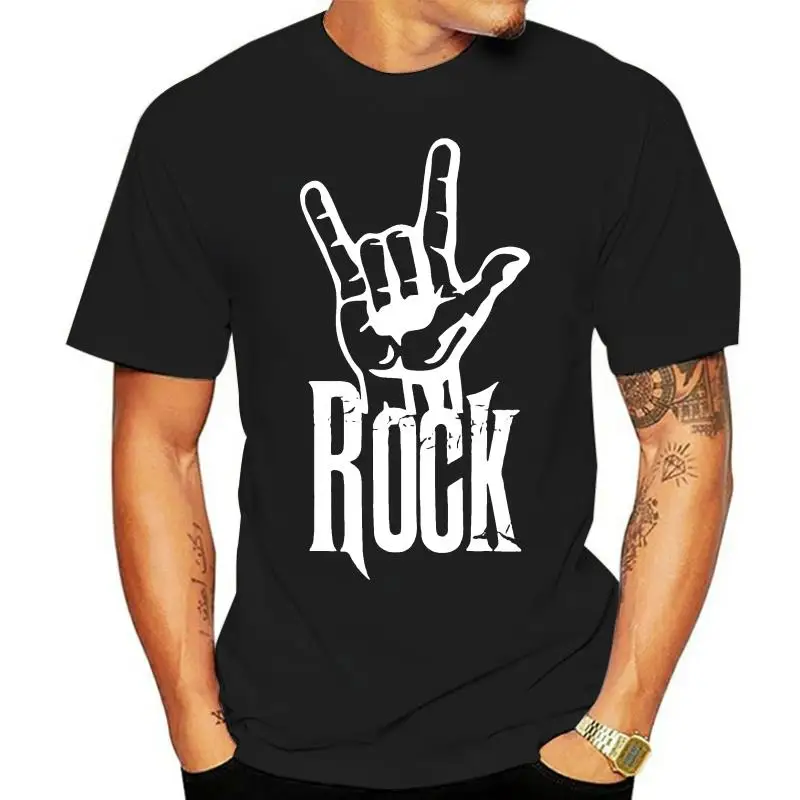 Rock T S N Roll H Popular Tagless Tee T-ShirtPrint T shirt Men