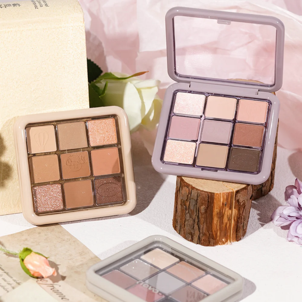 Untuk Palet Eyeshadow NOVO 9 W - Beauty Makeup Novo ulasan dan harga