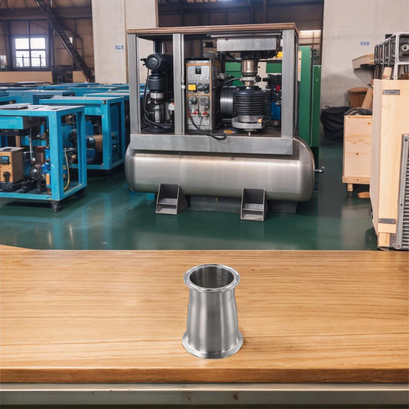 This Ferrule Adapter is for Aerospace Food Processing and Pharmaceutical Applications with a Focus on Efficiency