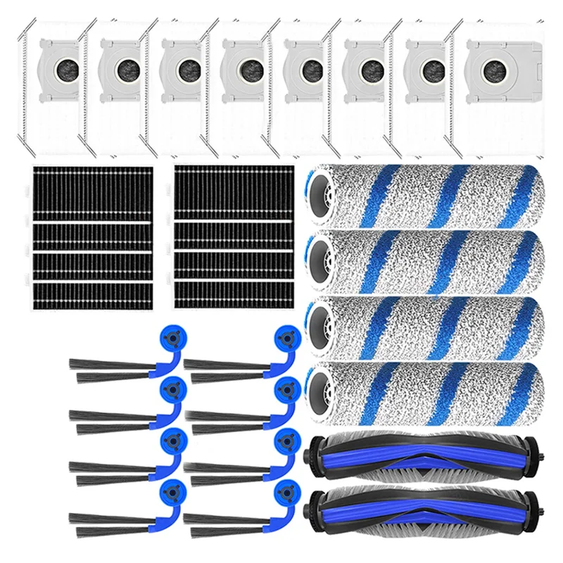 A83X-pour ECOVACS DEEBOOT X11 OMNICYCLONE/X11 PRO OMNI accessoires brosse latérale principale filtre HEPA rouleau vadrouille pièces de rechange