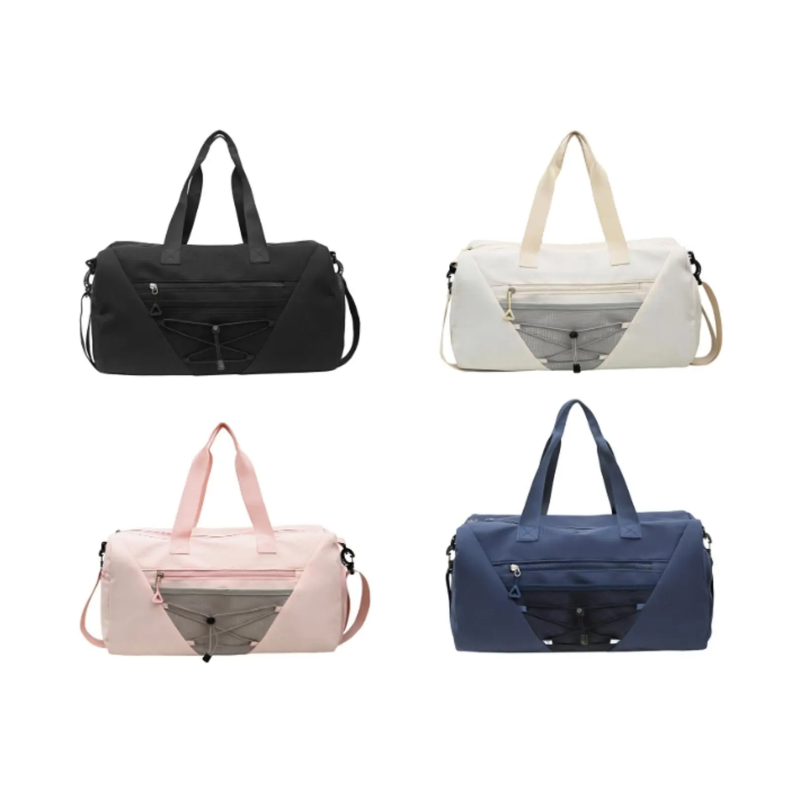 

Gym Bag with Shoe Compartment Nylon for Men Women Gym Equipment for Sports