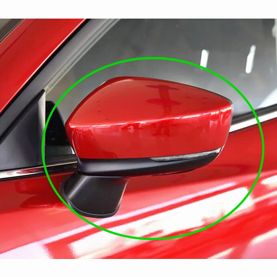 Car accessories body door mirror assembly for Mazda 3 2016-2019 BN Axela BAPK-69-18Z heater and electric folding with lamp