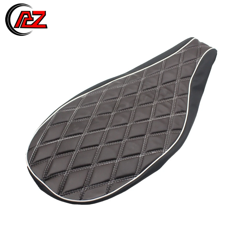 ACZ Black/Brown Saddle Leather Cover for  125/150 Sprint Fast Ts Super Vbb Vba Vnb GTR Gl Gt