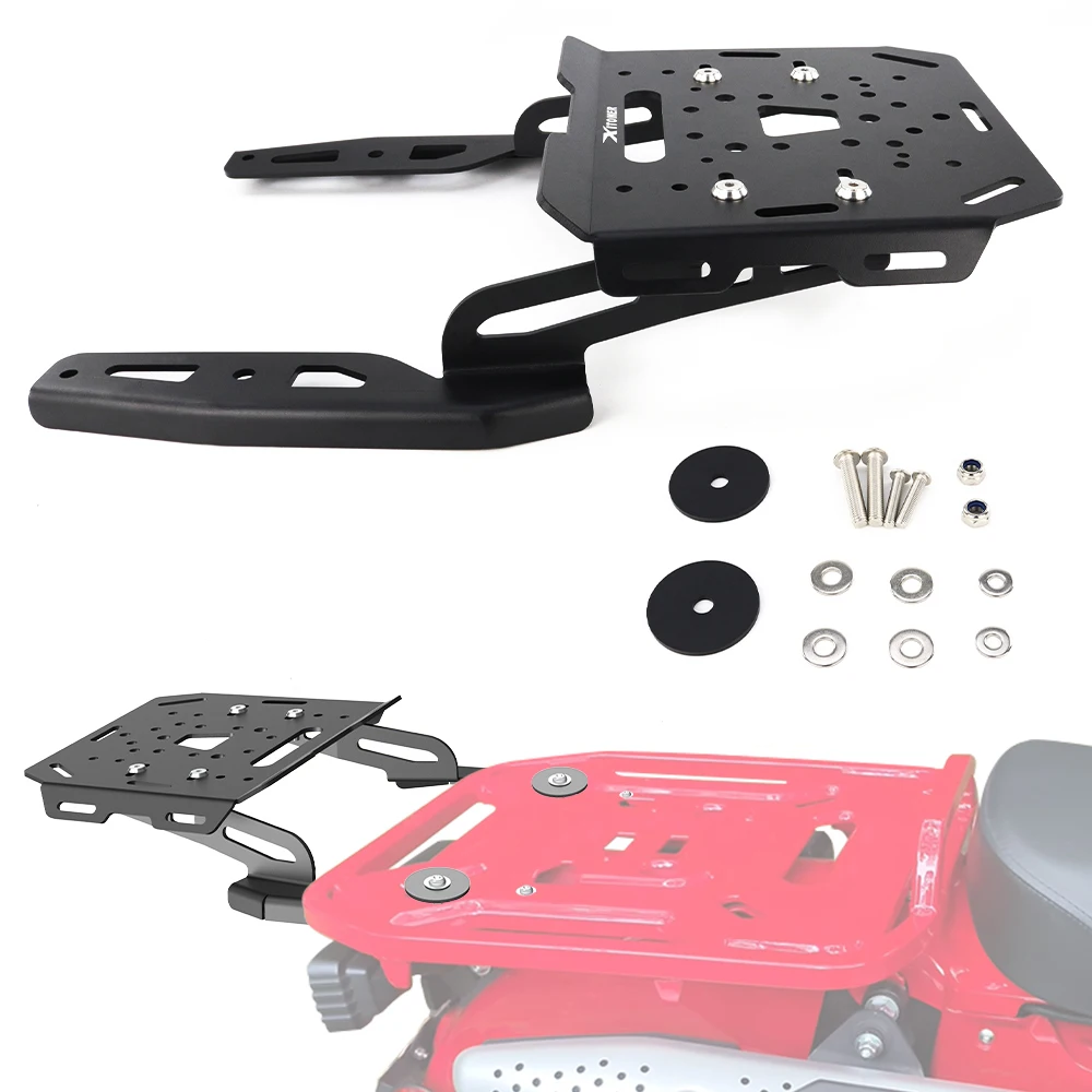 الرف الخلفي الناقل الرف قوس صالح لهوندا CT125 تريل/125 هنتر شبل 2021-2025 دراجة نارية الخلفية رف أمتعة البضائع العلوي