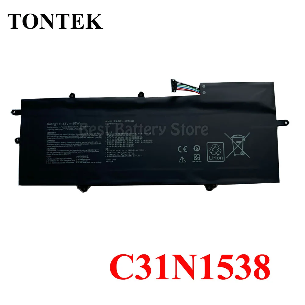 

C31N1538 Battery For Asus ZenBook FLIP UX360UA UX360UA-C4010T Q324UA Series Laptop 57wh