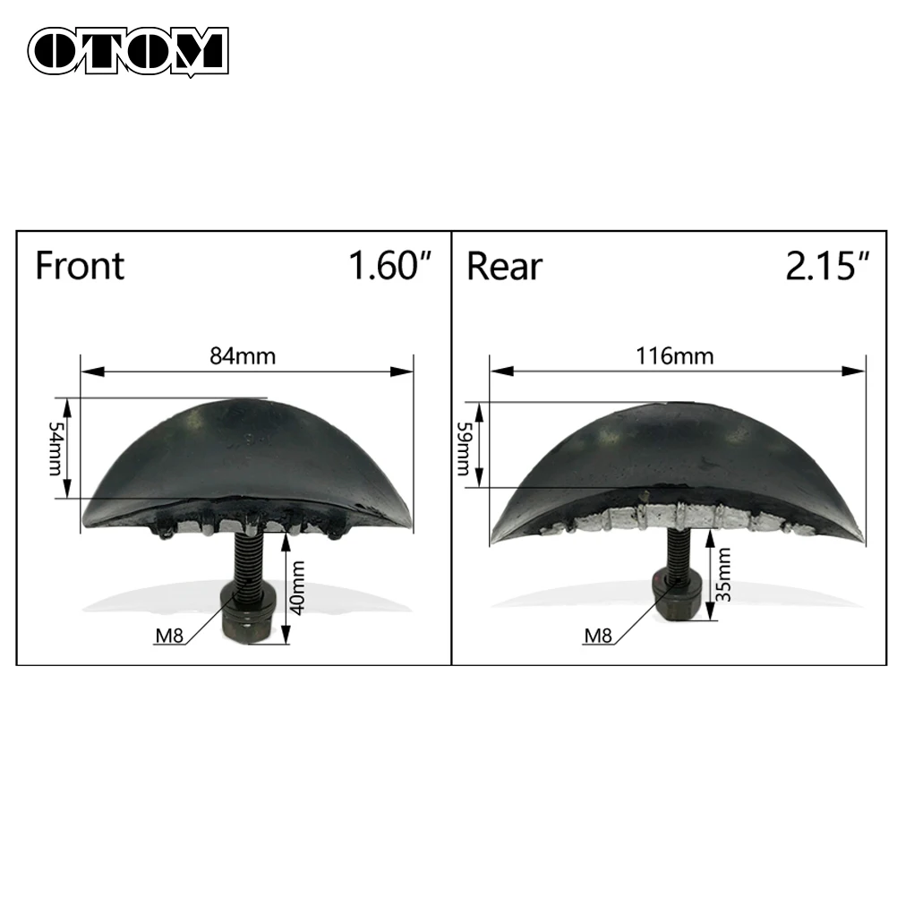 OTOM Universal Motorcycle Front 1.60'' Rear 2.15" Rim Lock Inner Tire Wheel Tyre For KTM GASGAS HONDA YAMAHA KAWASAKI KAYO NC GR image 2