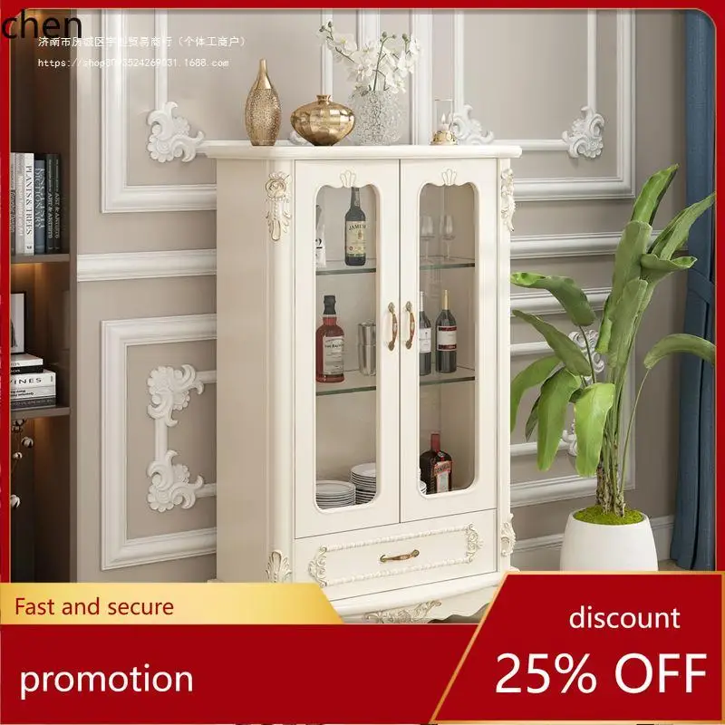 

HXL Wine Cabinet Modern Minimalist Decorative Cabinet Living Room Entrance Storage Decorative Cabinet