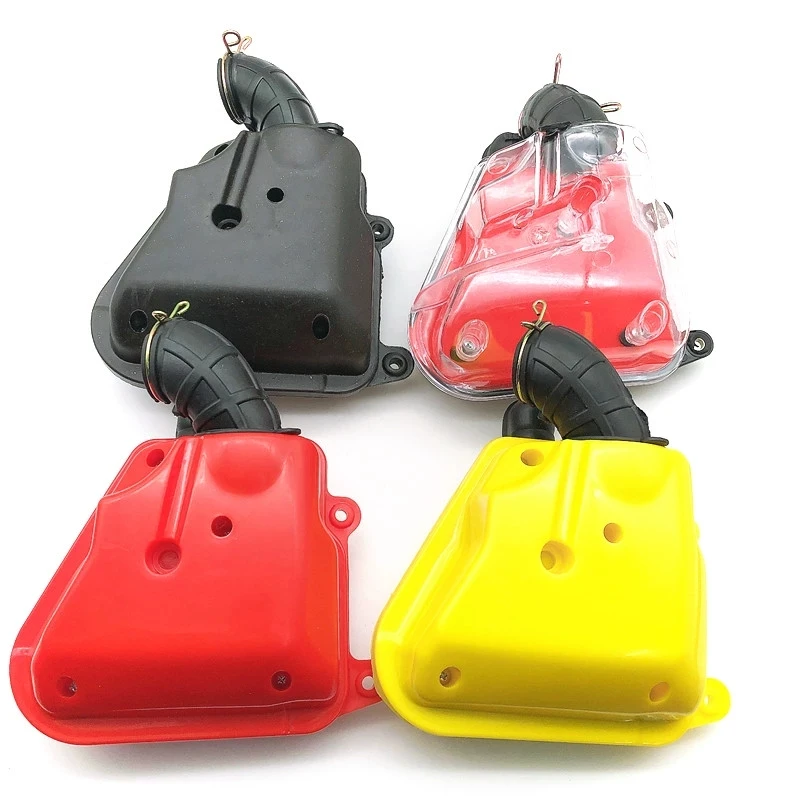 Motorcycle Air Cleaner Element Assy for Yamaha JOG50 3KJ ZR50 ZX50 JOG90 YA90 50cc-90cc Red/Blue/Black Small Scooter Air Filter