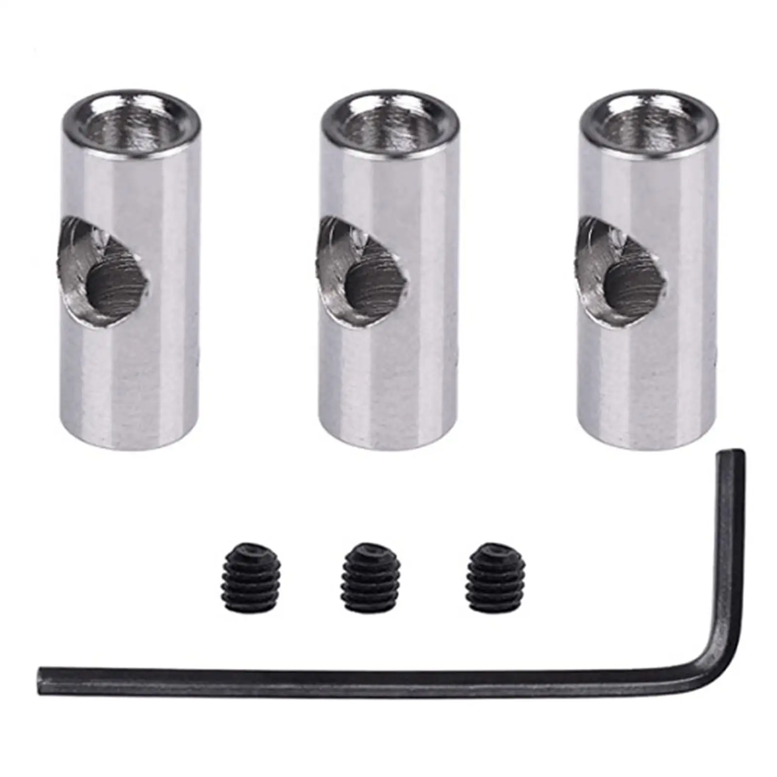 Universal Motor Coupler 3.17mm to 5mm Pinion Reducer Adapter with Wrench for RC Boat Car Transmission Shaft