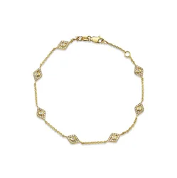 Micro Paved 5A Cubic Zirconia CZ Cute Lovely Lucky Turkish Evil Eye Charm Link Chain Bracelet For Women