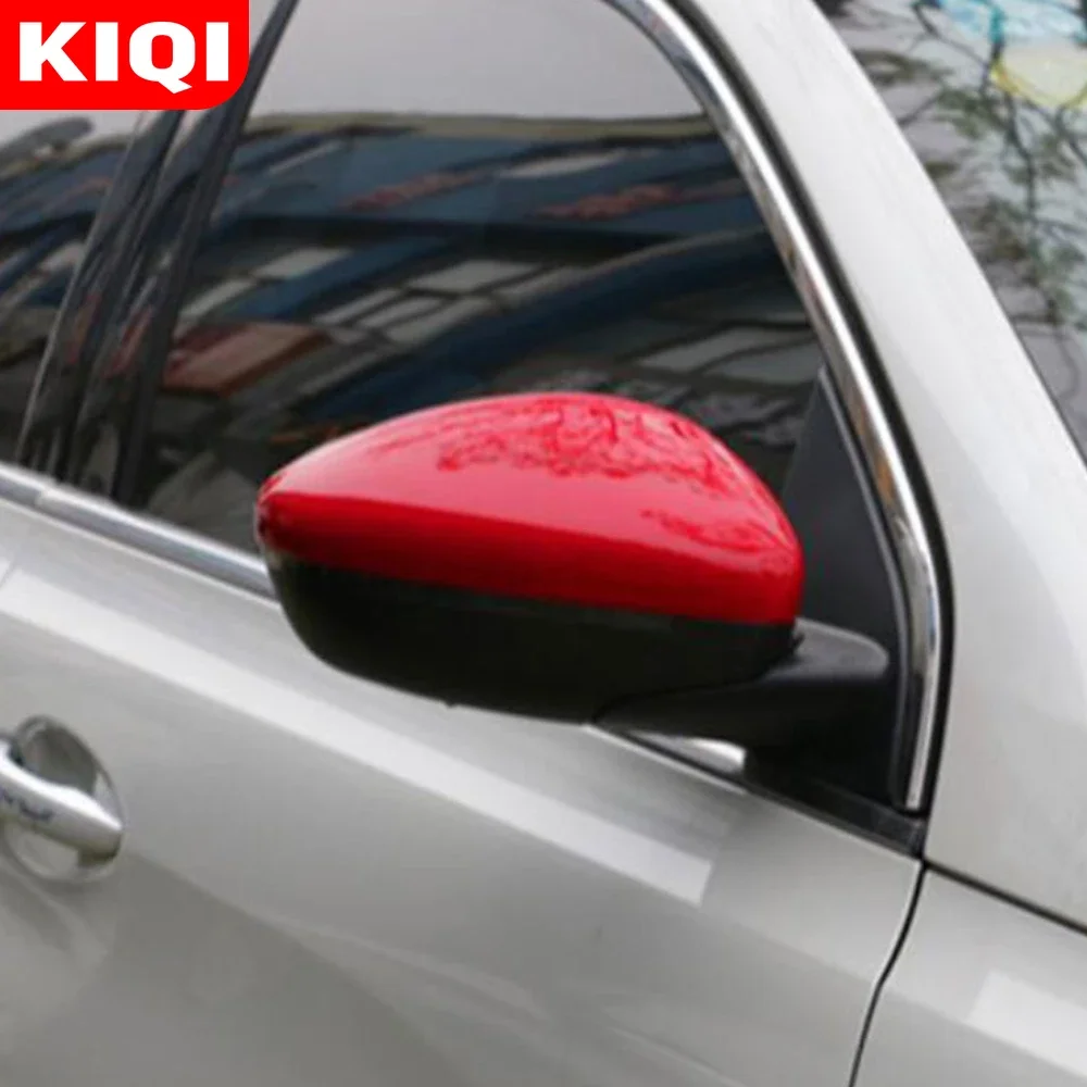 

ABS Chrome Side Car Rearview Mirror Cover Sequins Trim Sticker for Peugeot 208 2008 2015 - 2019 Accessories