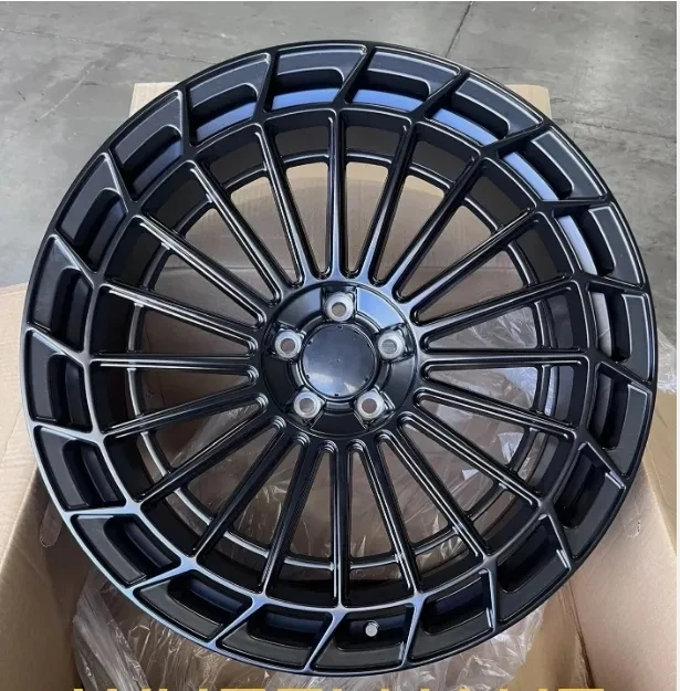 22x9.0J 5 Hole High‑Cost‑Effective Aluminum Alloy Passenger Car Rims, PCD 5x112, Universal Auto Replacement Wheels