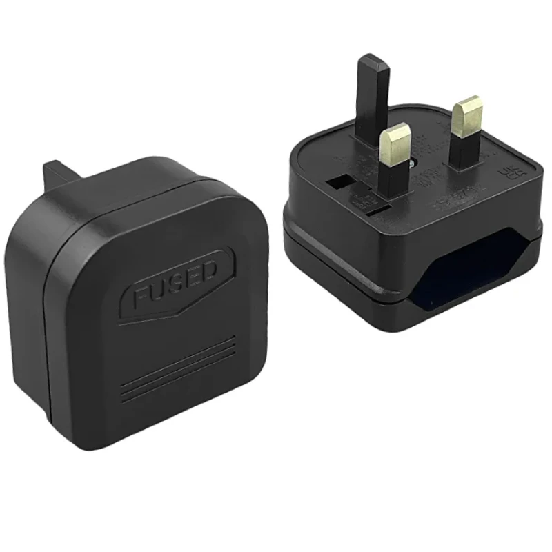 

Адаптер европейского стандарта в Великобританию с предохранителем 3A/5A/13A, британский электрический адаптер для путешествий, розетка-конвертер, розетка для шнура питания переменного тока