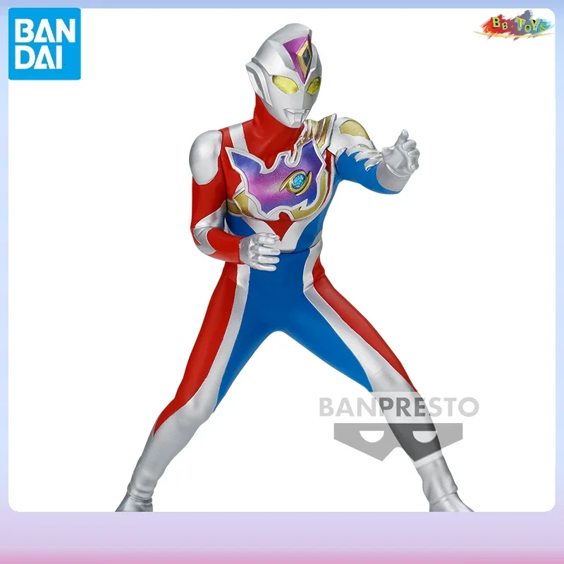 

Оригинальная статуя в наличии Bandai с оригинальным героем Ultraman Decai, блестящая аниме подвижная модель, коллекционная фигурка, праздничный подарок