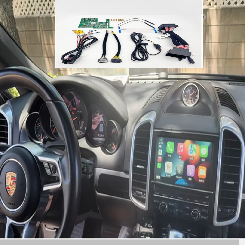 Wireless Carplay For Porsche Cayenne original Car screen module  911 Panamera Cayenne Boxster Cayman Macan free shipping