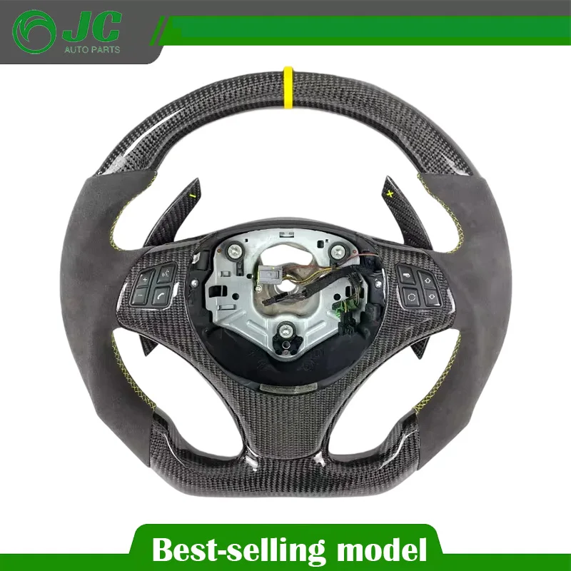 

Для BMW E70 E71 X1 X5 X6 E90 E91 E92 E93 E81 E82 E87 E88 E84 изготовленный на заказ модифицированный руль из углеродного волокна