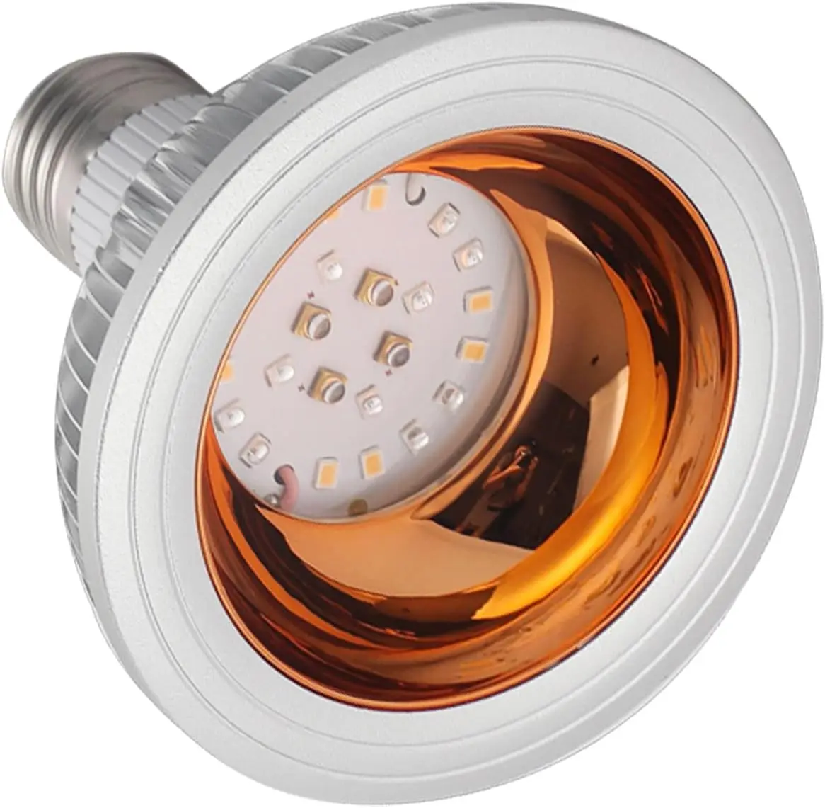 

12W Full Spectrum UVA UVB 20.0 LED Reptile Light, Aluminum Shell for Bearded Dragons, Geckos, Lizards, Snakes, Turtles, Frogs