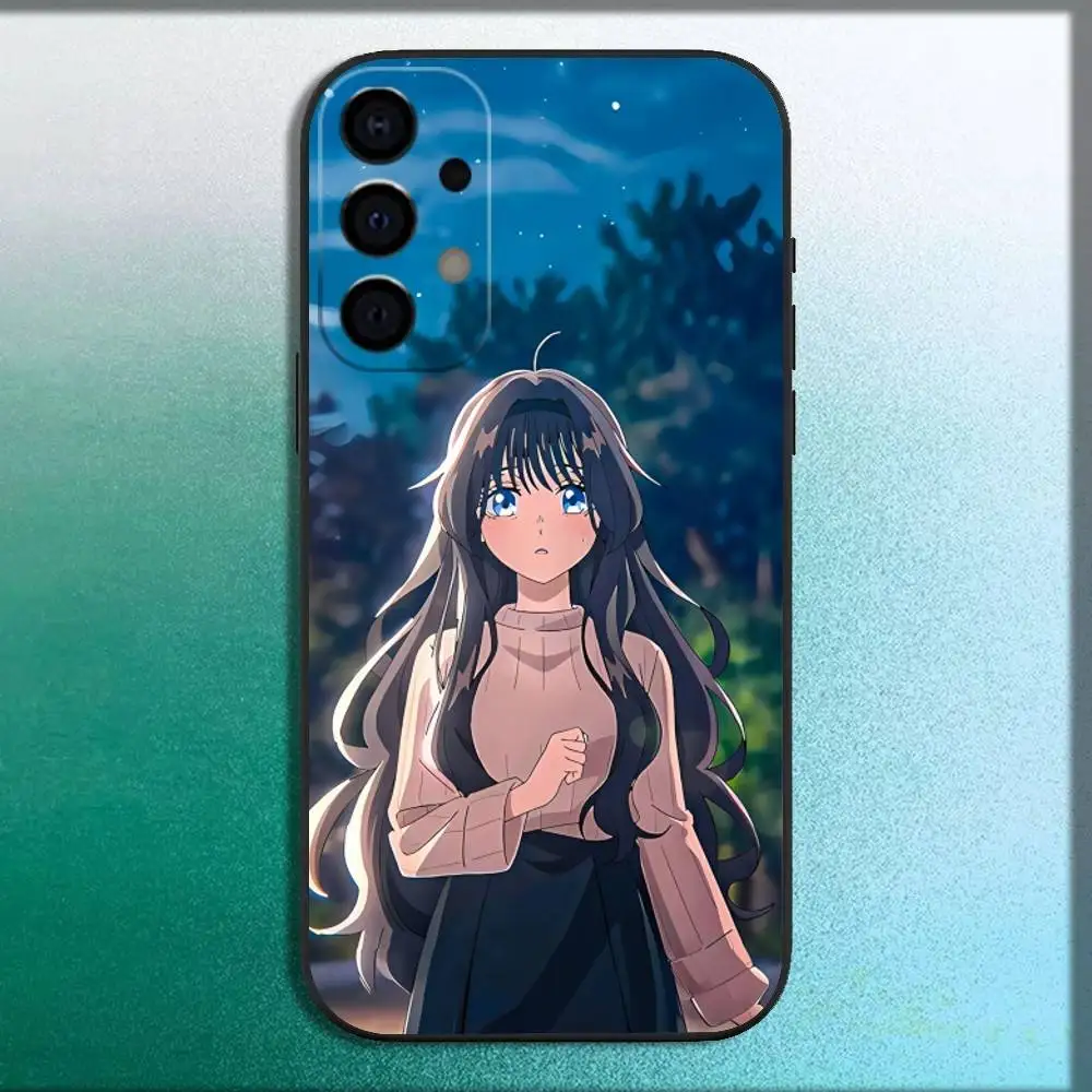 K-Kaouruko Waguri Handyhülle für Samsung Galaxy A73,72,71,A52,51,40,41,A22,A32,31,A13,12,Note20 Soft Black Shell