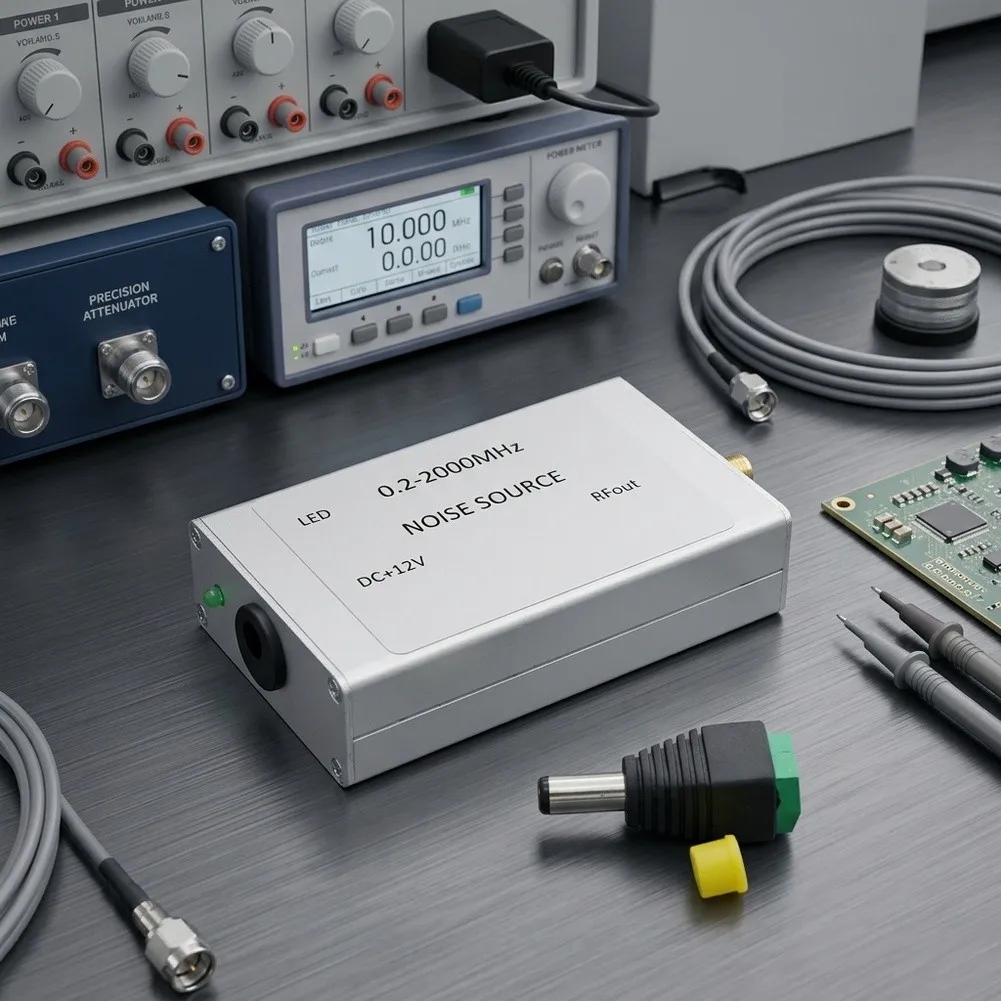 0 22000M Noise Signal Generator with for spectrum Tracking for source and High Flatness for Use in RF Signal Testing and