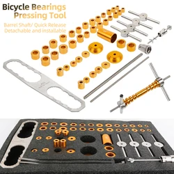 MTB Road Bicycle QR quick /Thru axle Hub Bearing peilin Installation Removal Set Bottom Bracket DT Ratchet Cassette Freehub Tool