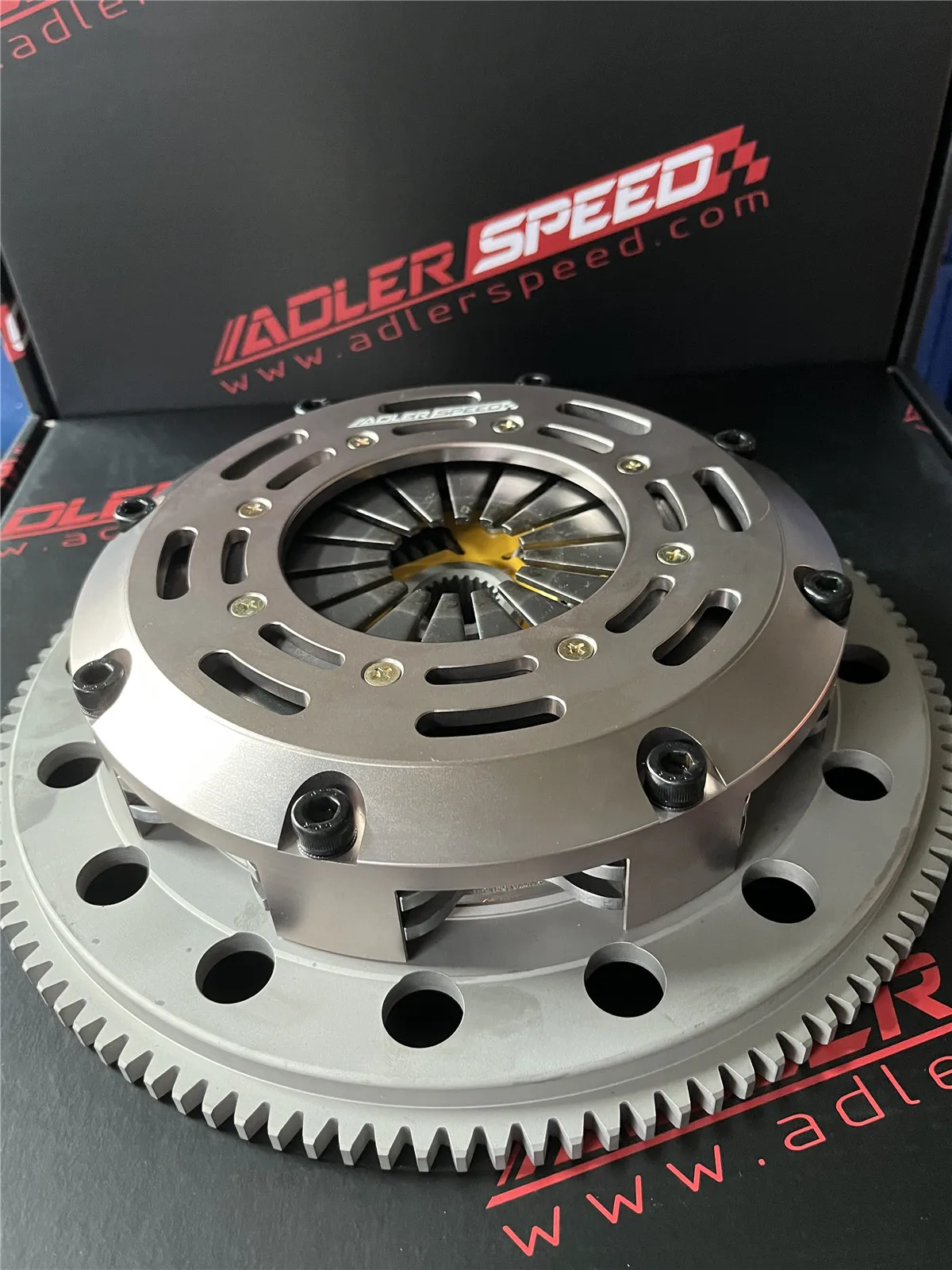 ADLERSPEED SPRUNG TWIN DISC CLUTCH KIT FOR 1991-2005 MAZDA MIATA MX-5 1.6L 1.8L