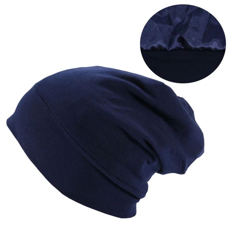 Women Cotton Breathe Hat New Women's Hijabs Turban Elastic Cloth Head Cap Hat Ladies Hair Accessories Muslim Scarf Cap