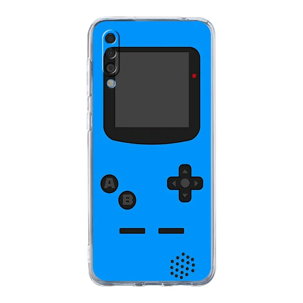 Capa de telefone para samsung galaxy a14 a50 a70 a30 a40 a20e a10s a20s a02s a04s a12 a22 a32 a34 a42 a52 5g a54 gameboy boy game cover