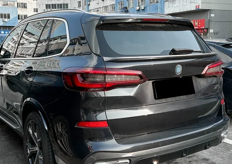 BMW G05 سقف السيارة الخلفي سبويلر الجزء الخارجي سيارة الخلفي سبويلر الجناح لسيارات BMW X5 G05 2019 2020 2012 2022 2023 2024 اكسسوارات السيارات