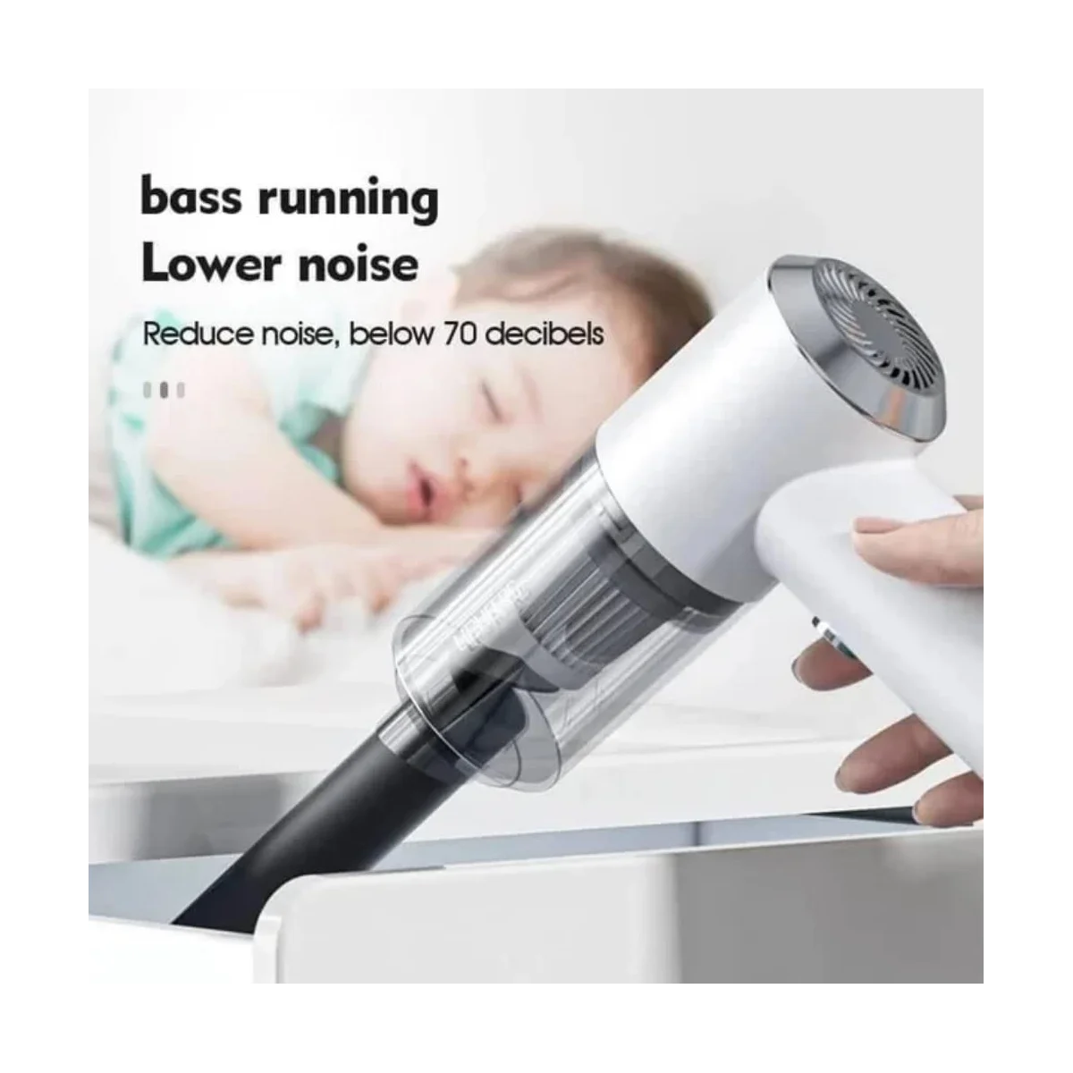 コードレス車用掃除機,強力な吸引,コードレス,充電式,ポータブル,白