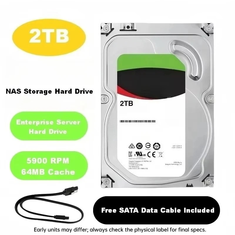 FOR ST2000VN004 2TB Enterprise Mechanical Hard Disk 2t Vertical Network NAS